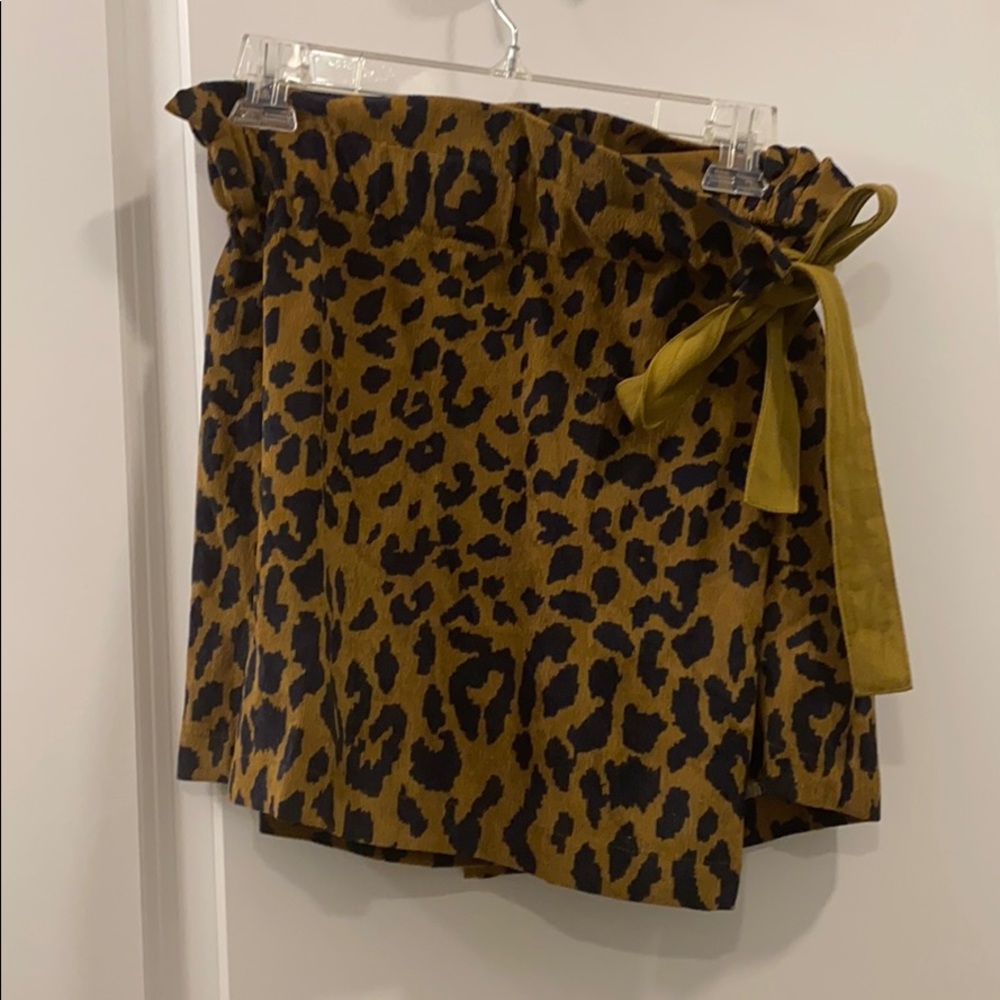 Cheetah skort